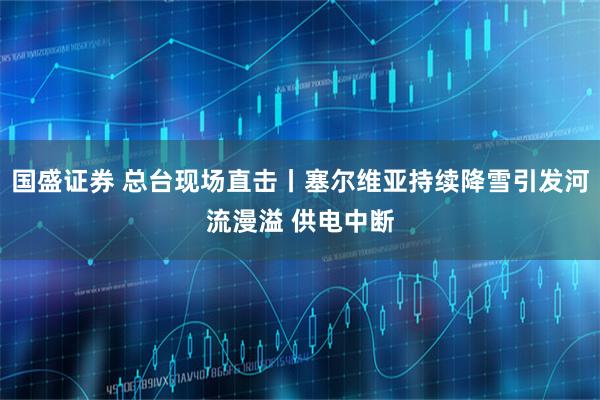 国盛证券 总台现场直击丨塞尔维亚持续降雪引发河流漫溢 供电中断