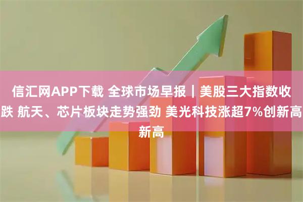 信汇网APP下载 全球市场早报｜美股三大指数收跌 航天、芯片板块走势强劲 美光科技涨超7%创新高
