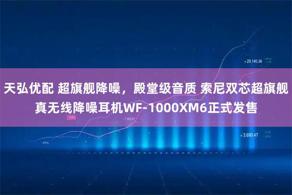 天弘优配 超旗舰降噪，殿堂级音质 索尼双芯超旗舰真无线降噪耳机WF-1000XM6正式发售